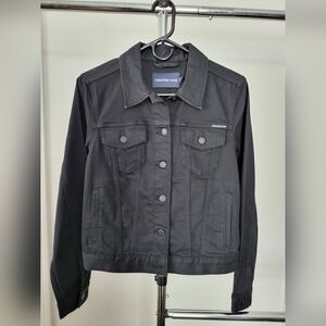 Calvin Klein Women's Black Denim Jacket